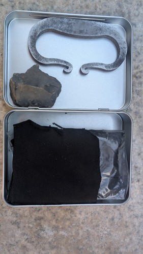 Traditional flint and steel - and,