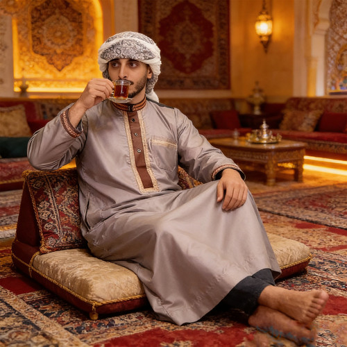 Aniq mens omani thobe jubba - mens,