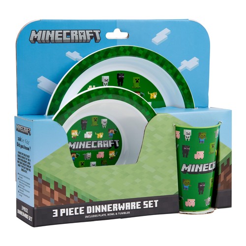 Minecraft piece dinner set - piece,