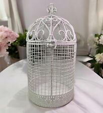 Shabby Chic Rustic White Metal