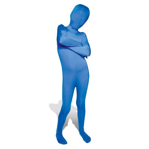 Kids blue morphsuit - morphsuit, girls