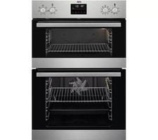 AEG SurroundCook DCB535060M Electric Double Oven - Stainless Steel