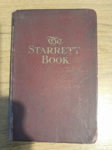 The starrett book for - the,