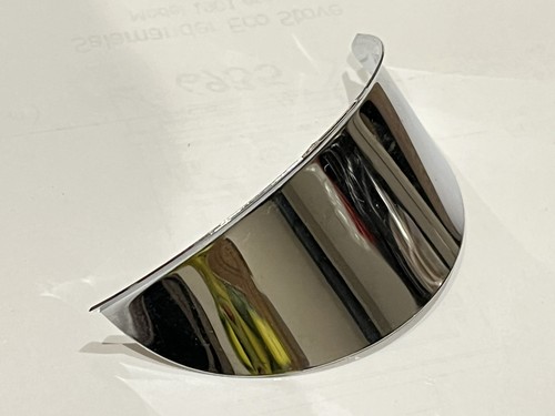 Chrome headlight peak visor - headlight, peak/visor