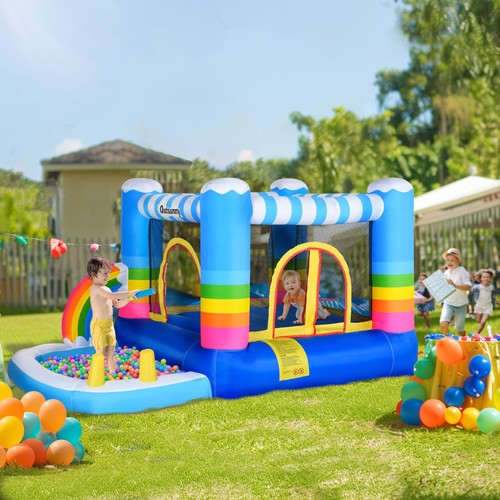 Kids rainbow bouncy - kids,
