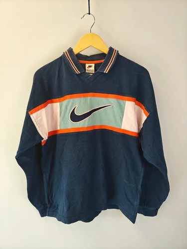 Vintage 90s nike neck - 90s, v-neck