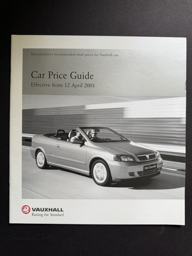 Vauxhall car price guide april - guide,