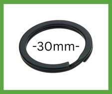 30mm Metal Blank Keyring