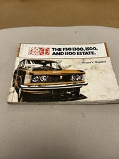 FSO CARS OWNERS MANUAL 1300, 1500, POLSKI FIAT