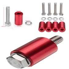 Red Racing 1" Hood Vent Spacer Riser Kits Turbo / Engine/motor 8mm