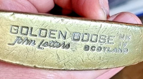 John letters scotland putter - letters,