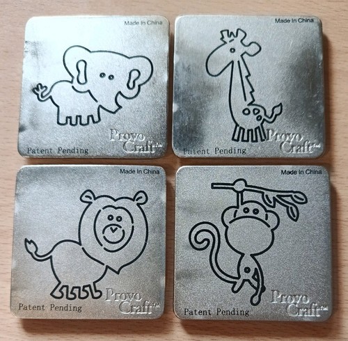 Cuttlebug zoo animals 2 - zoo, x