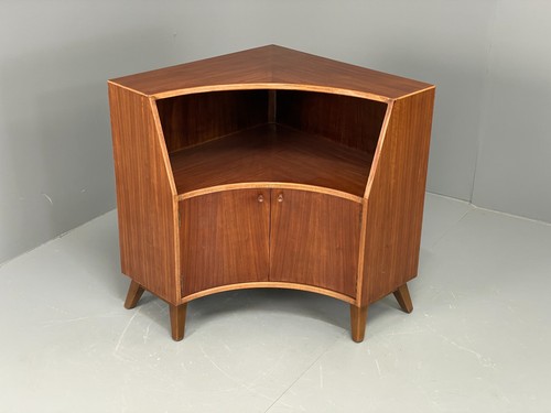 Vintage teak corner cabinet - teak,