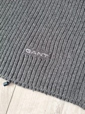 Gant Scarf BNWOT Ribbed Logo 