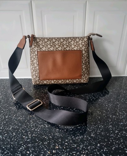 Dkny brown and beige - and, monogram