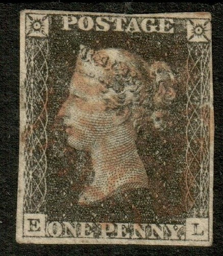 1840 penny grey black - , grey-black