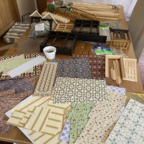 Dolls house building - dolls,
