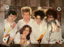 Vintage 1987 The Cure Poster Original EX cond. Robert Smith Alternative Rock