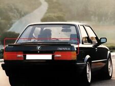 bmw e30 rear trunk spoiler lip