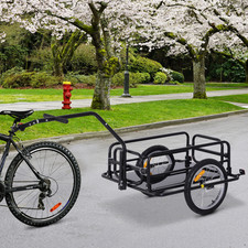 HOMCOM Folding Bicycle Cargo