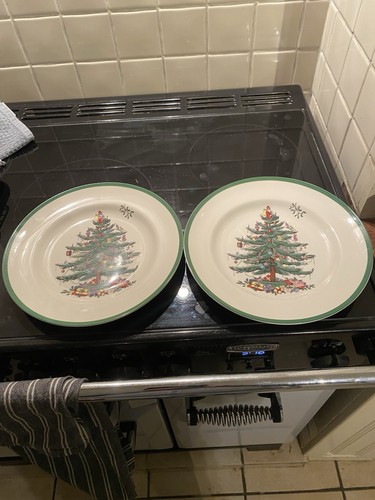 Spode christmas tree - christmas, dinner