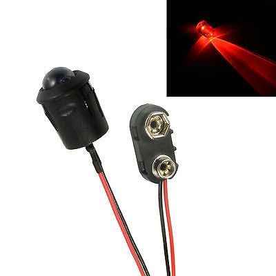 Large flashing red 10mm led - large,