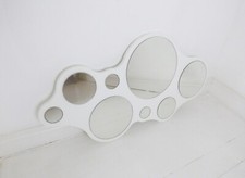 STUNNING ITALIAN CALLIGARIS SPACE AGE BUBBLE WALL MIRROR