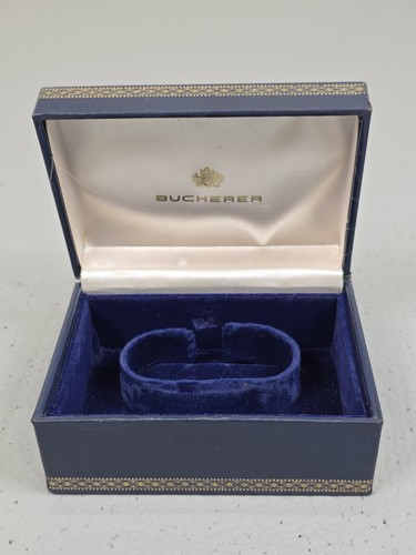 Vintage bucherer watch box - vintage,