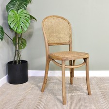 Farmhouse Rustic Wooden Rattan