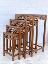 Vintage Nest Of Chinese Tables