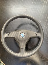 Rare! BMW E30 E34 e28 e24 Sport 3 SPOKE STEERING WHEEL M stitching New Leather