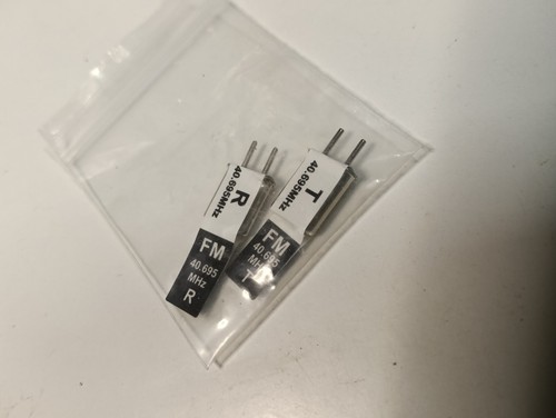 Futaba crystal set - futaba, 40mhz