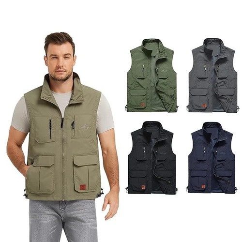 Mens multi pocket - mens, vest