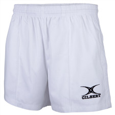 Gilbert Men's Rugby Shorts Kiwi II White Shorts - New