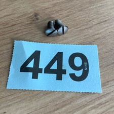 SEWING MACHINE NEEDLE PLATE SCREWS X2 Fits Singer 201k 66k 99k etc used 