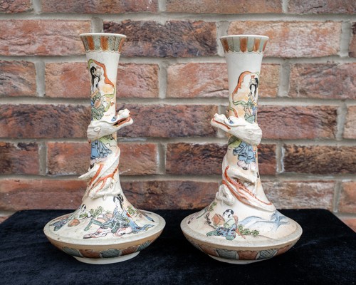 Pair japanese meiji period - pair, of