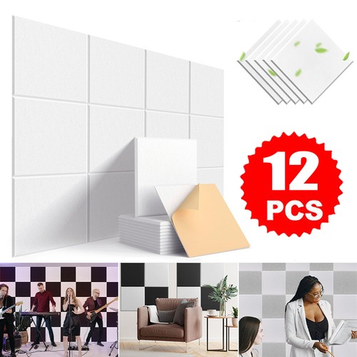 12x acoustic 1cm tiles wall - 12x,