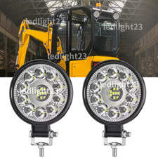 Pair Work Light Lamp Round fit
