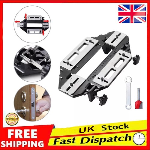 Wooden door hinge jig lock - hinge,
