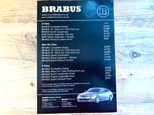 BRABUS MERCEDES E, B, ML CLASS