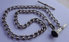 Antique solid silver pocket