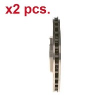 X2 PCS FRONT BRAKE DISC ROTOS X2 PCS SET 0 986 479 293 BOSCH I
