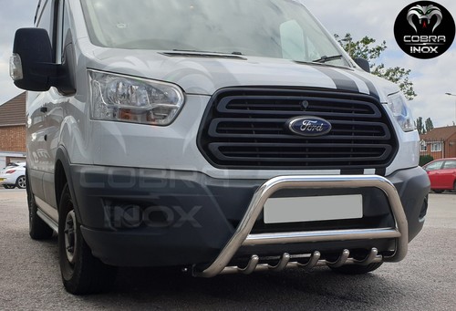 Ford transit bull bar - ford, chrome
