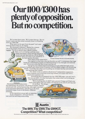 Austin morris 1100 1300 gt - 1300,