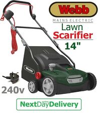 new WEBB WEESR 240v Mains Electric 2in1 Scarifier - Lawn Detatcher 5055661903998