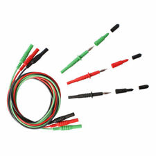Electrical Test Lead Kit Black/Green/Red Probe for Megger LDM-305
