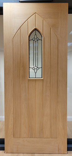 Oak external door - oak, westminster