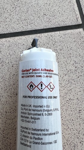 Corian adhesive willow x - corian,