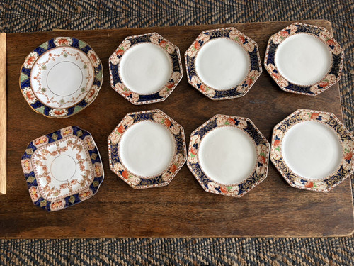 Vintage very old - vintage, plates