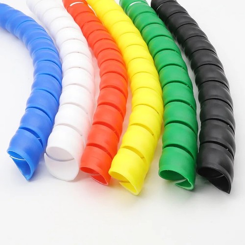 Spiral cable wrap black - wrap,